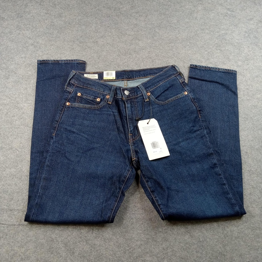 Levis 531 Jeans Mens 30x32 Blue‎ Athletic Slim Taper Stretch Flex Denim NEW